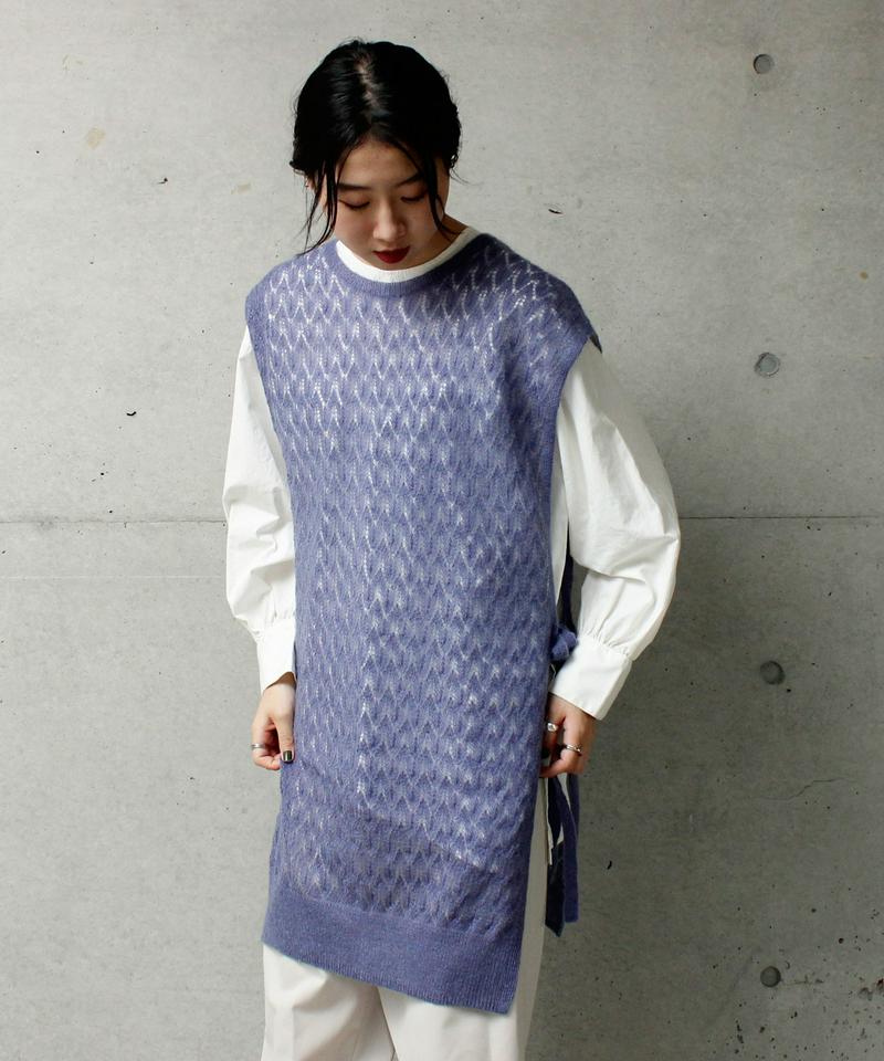 ○キッドモヘア　ロングジレ