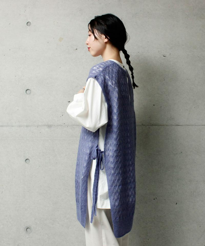 ○キッドモヘア　ロングジレ