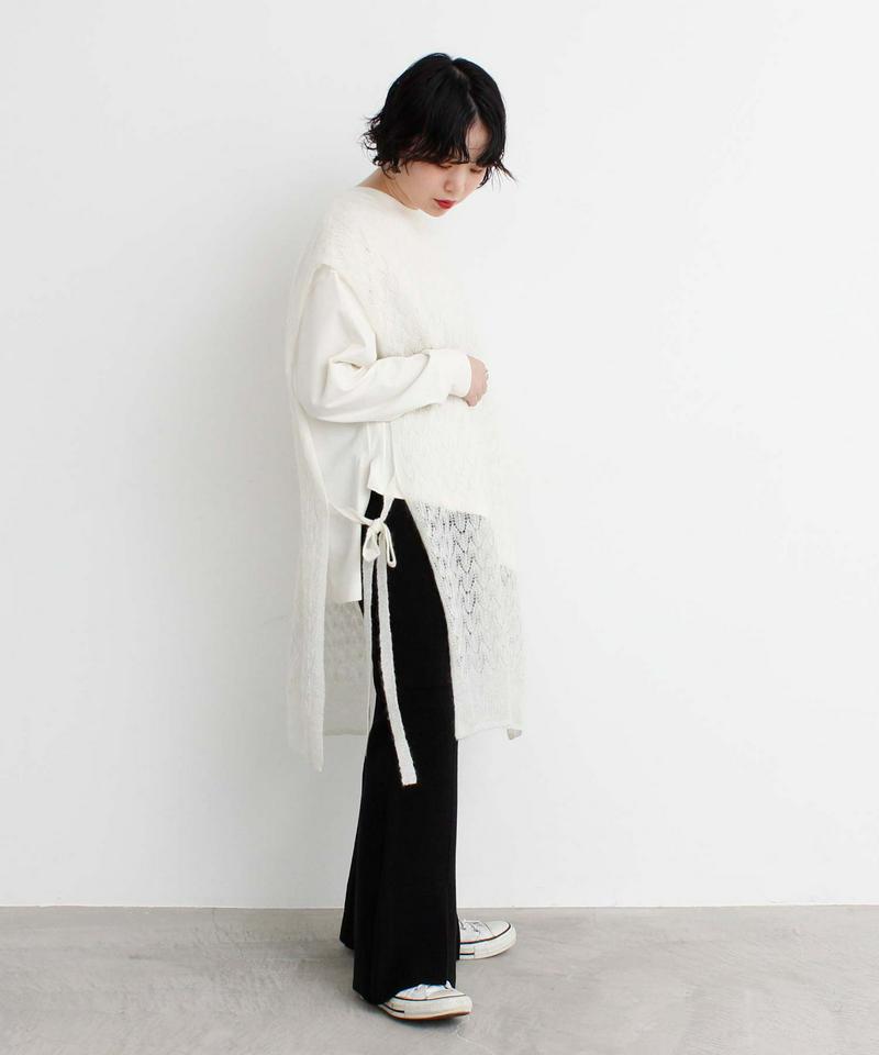 ○キッドモヘア　ロングジレ