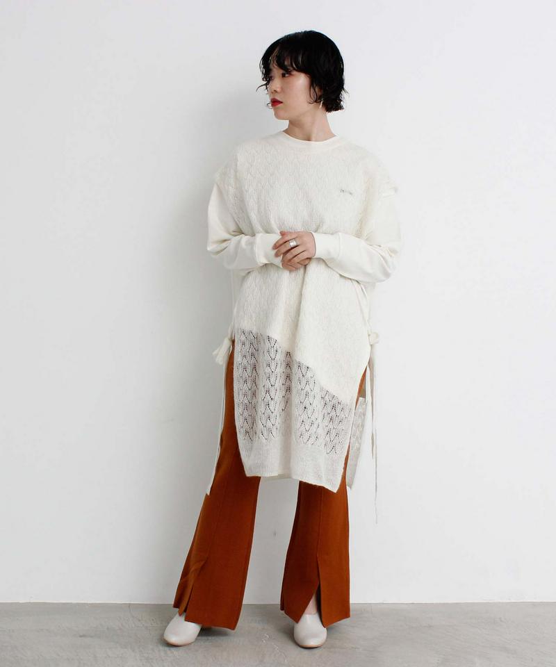 ○キッドモヘア　ロングジレ