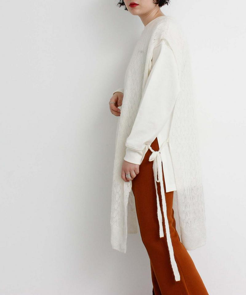 ○キッドモヘア　ロングジレ