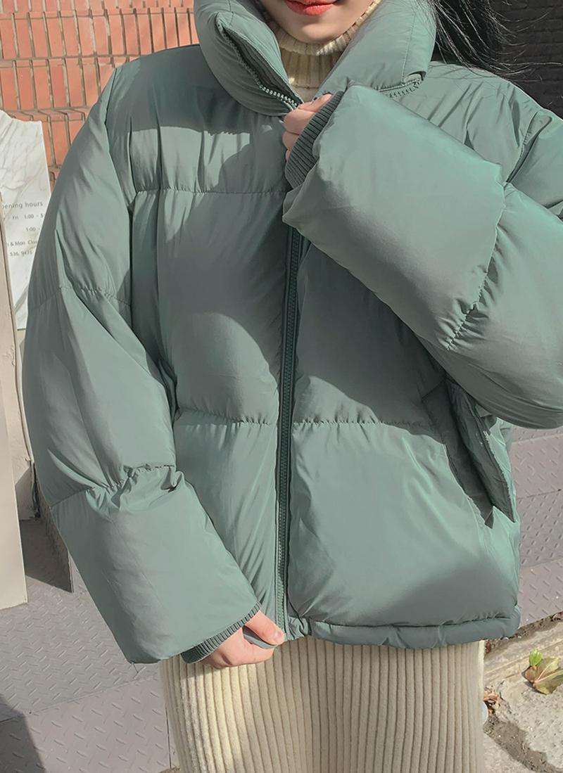 ダックダウンハイネックジャケット