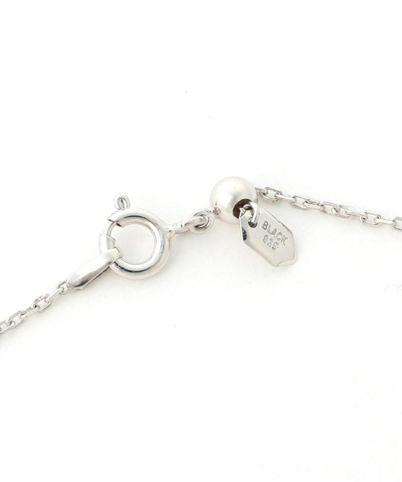 【期間限定】MARIA BLACK / PEBBLE ミニネックレス シルバー