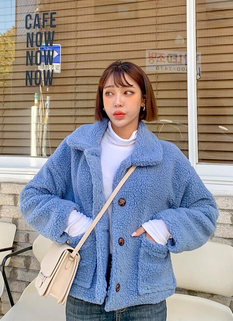 アウトポケットボアカラージャケット