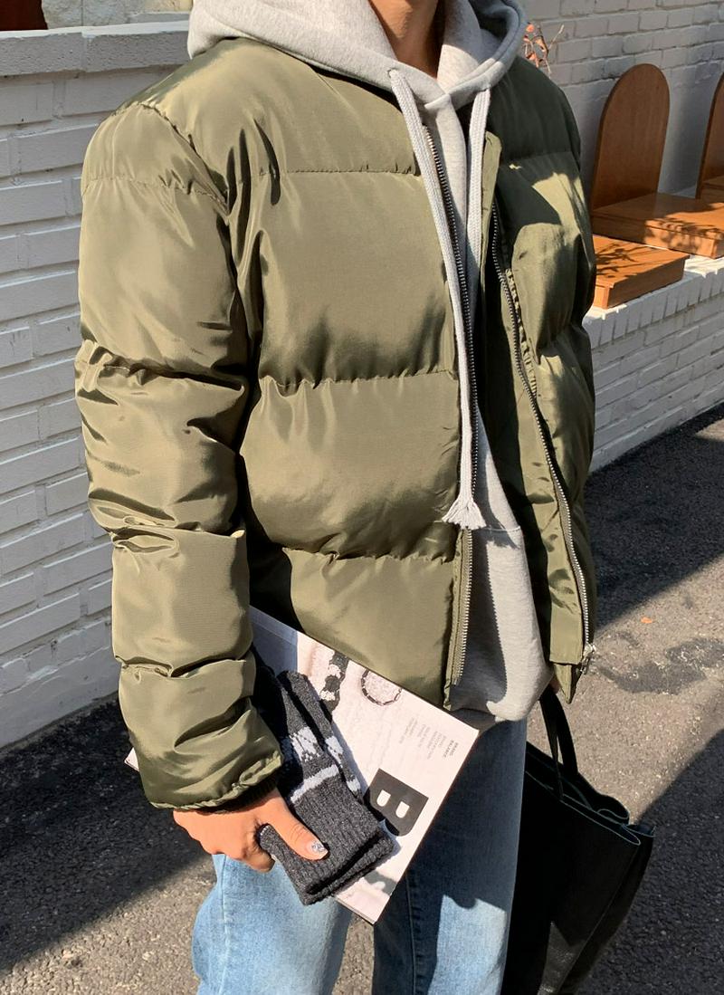 サイドポケット中綿ジャケット