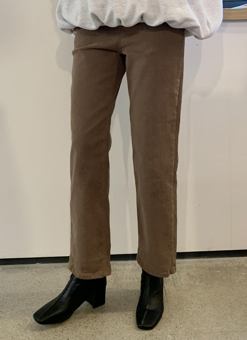 裏起毛ベーシックパンツ