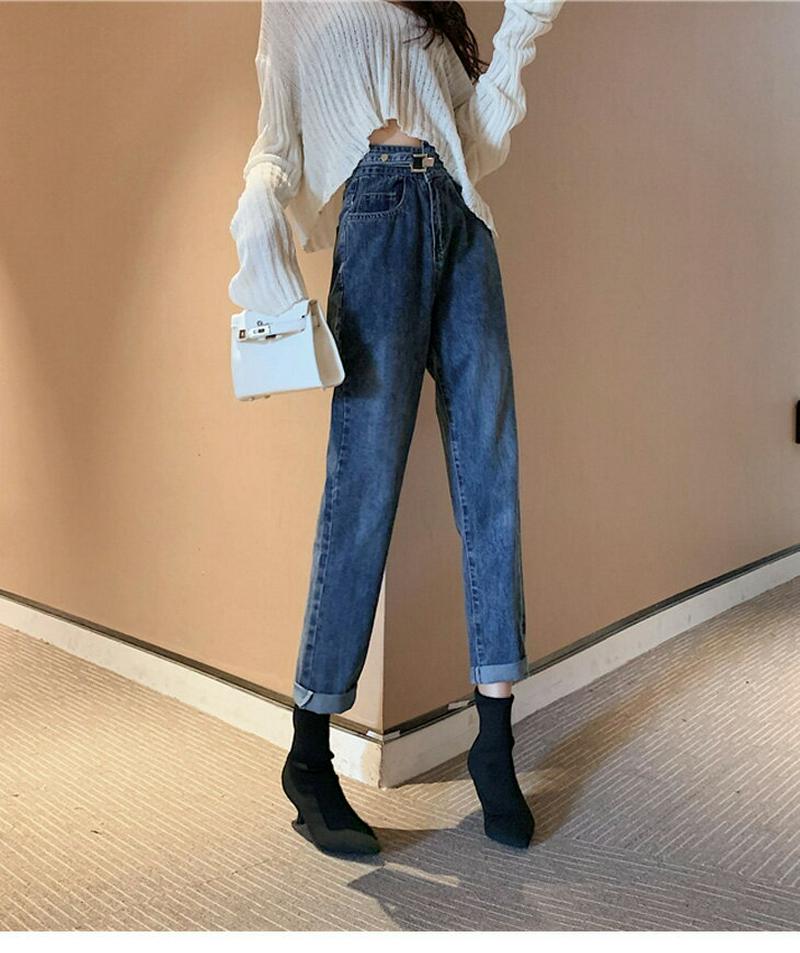 デニムパンツ レディース デニム ロングパンツ ボトムス パンツ おしゃれ 可愛い 2019秋冬新作 S/M/L 【9695-4