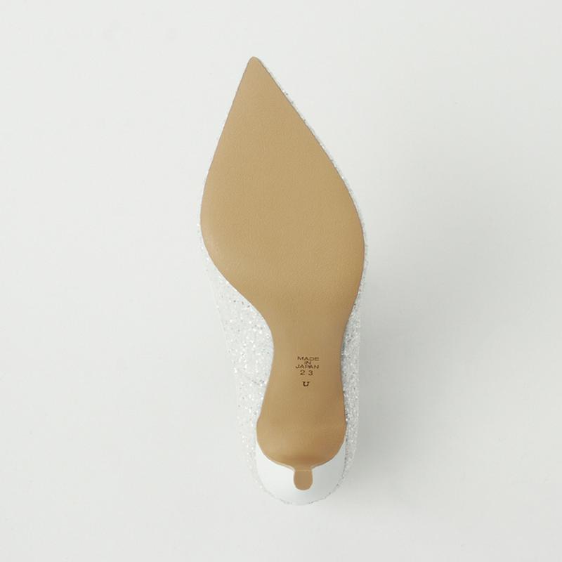 セットバックヒールで華奢美脚に☆シンプルパンプス