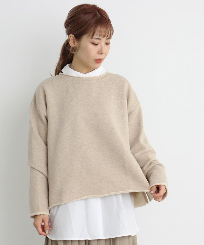 mat　ウール裏毛　プルオーバー