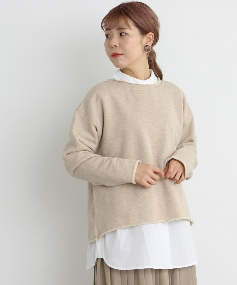 mat　ウール裏毛　プルオーバー