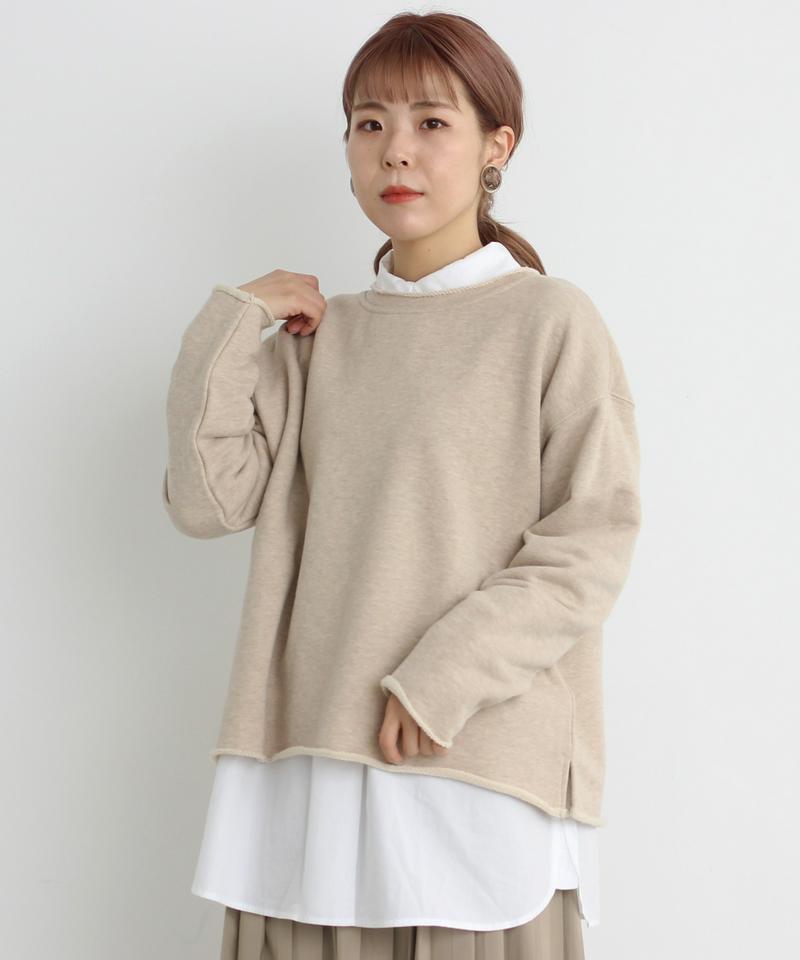 mat　ウール裏毛　プルオーバー
