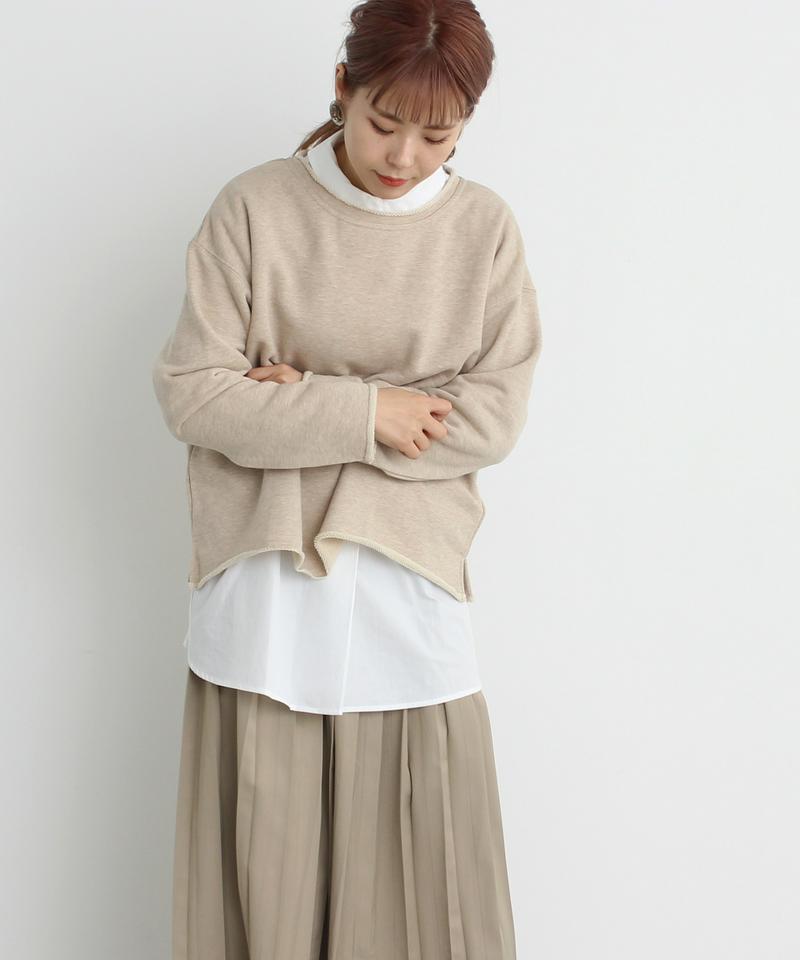 mat　ウール裏毛　プルオーバー