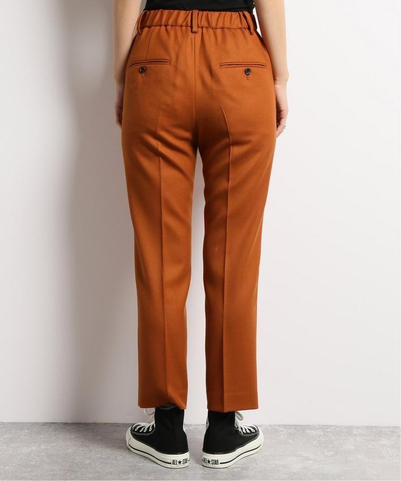 ウールサキソニークロップドパンツ