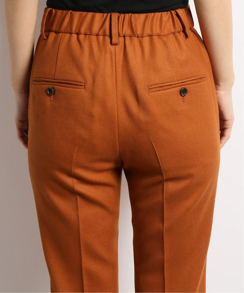 ウールサキソニークロップドパンツ