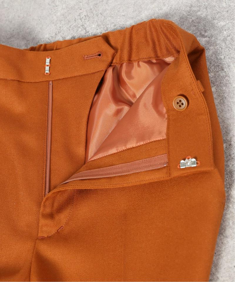 ウールサキソニークロップドパンツ