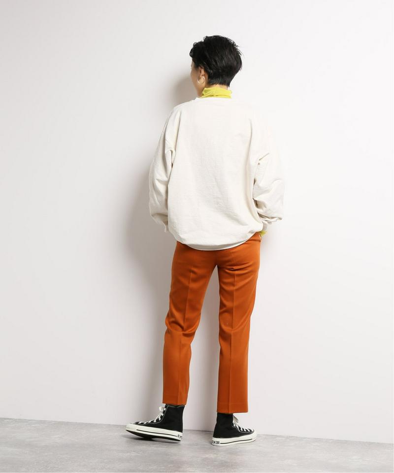 ウールサキソニークロップドパンツ