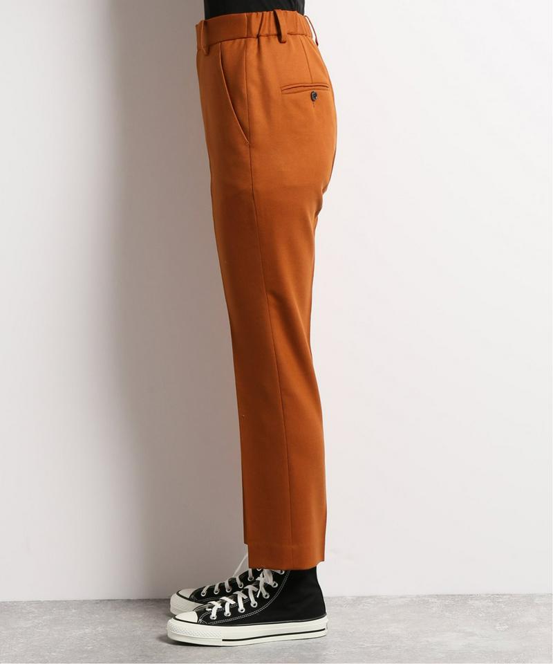 ウールサキソニークロップドパンツ