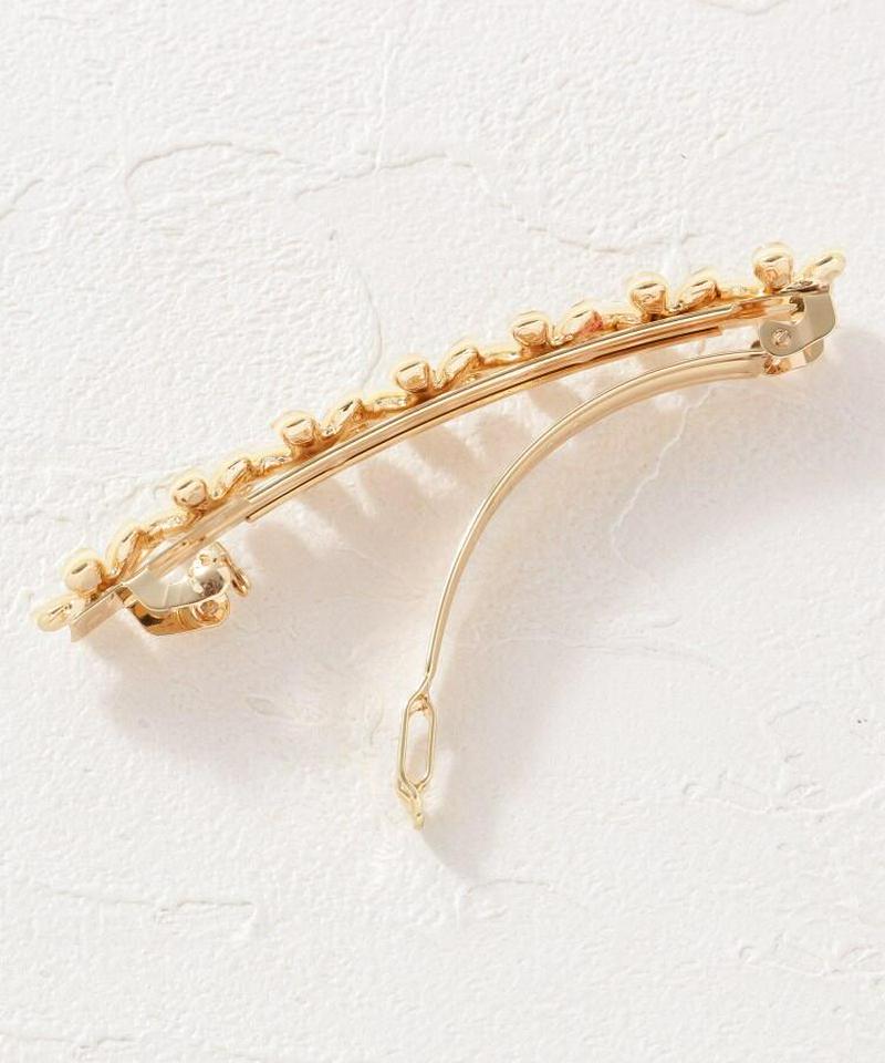 お花モチーフバレッタ