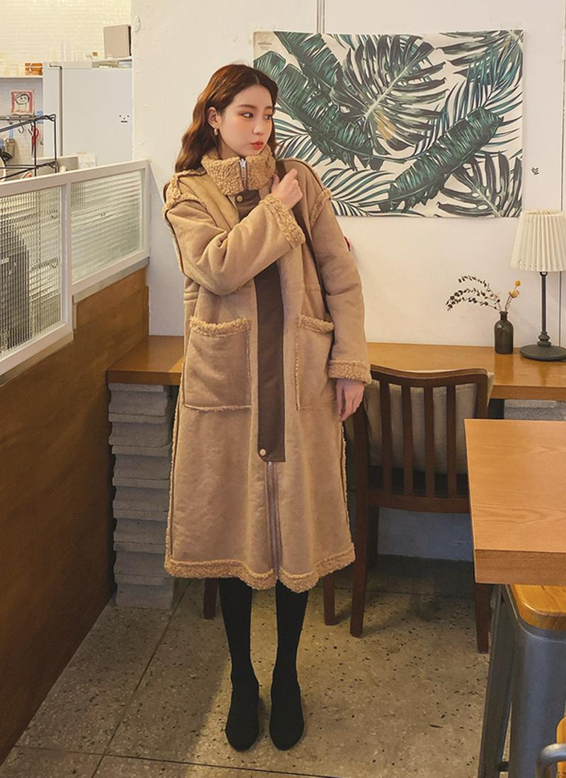 ボアムートンリバーシブルジャケット