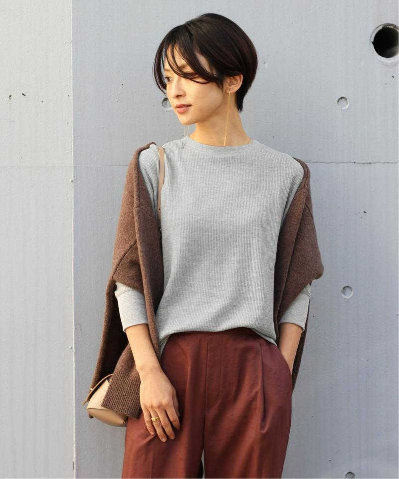 《追加2》TCワッフルロングスリーブTシャツ◆（JOURNAL STANDARD relume）