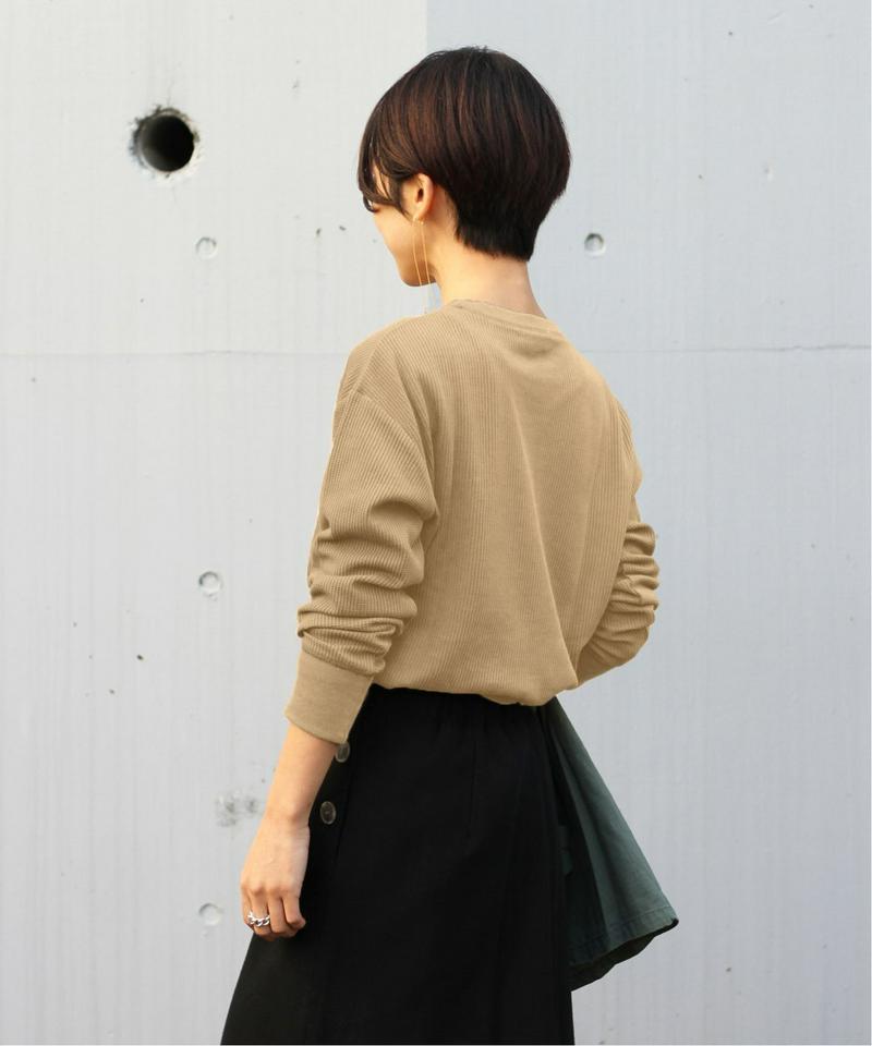 《追加2》TCワッフルロングスリーブTシャツ◆（JOURNAL STANDARD relume）