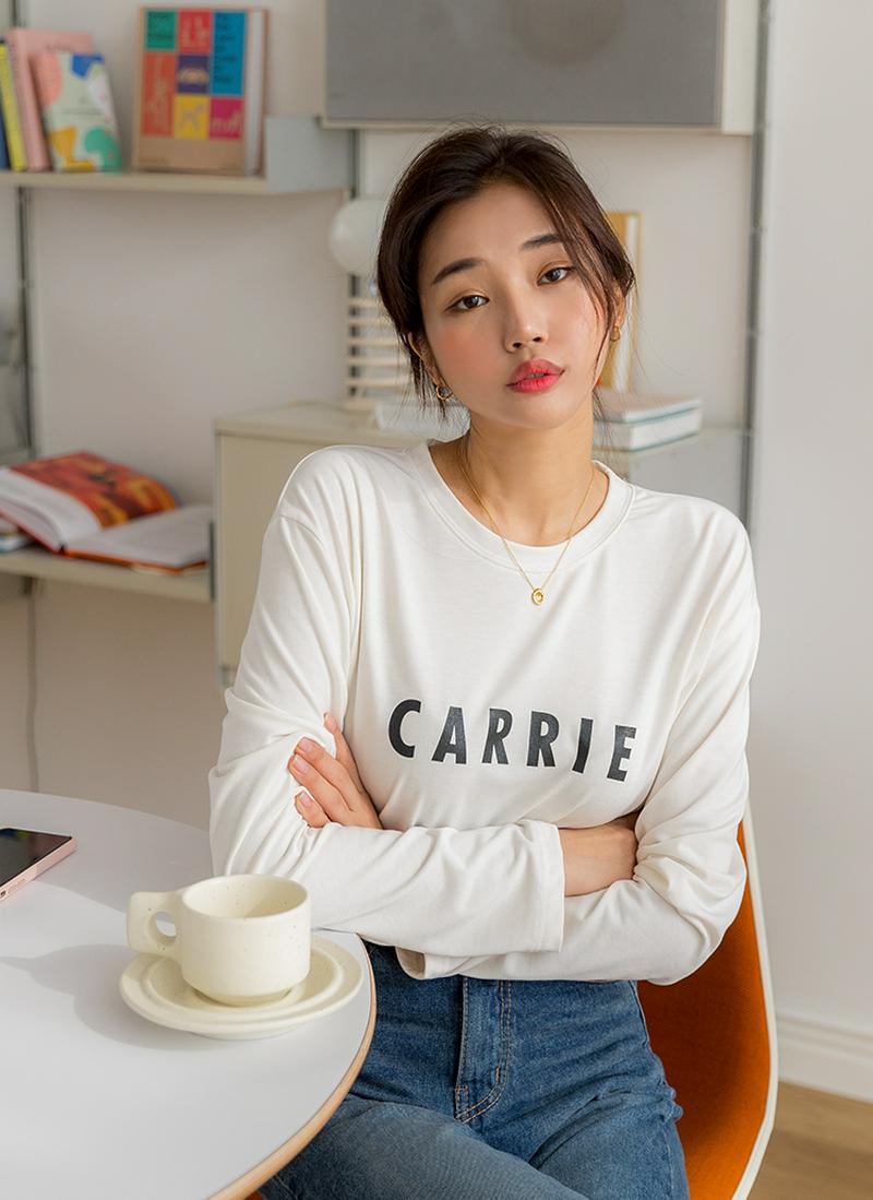 CARRIE裏起毛Tシャツ