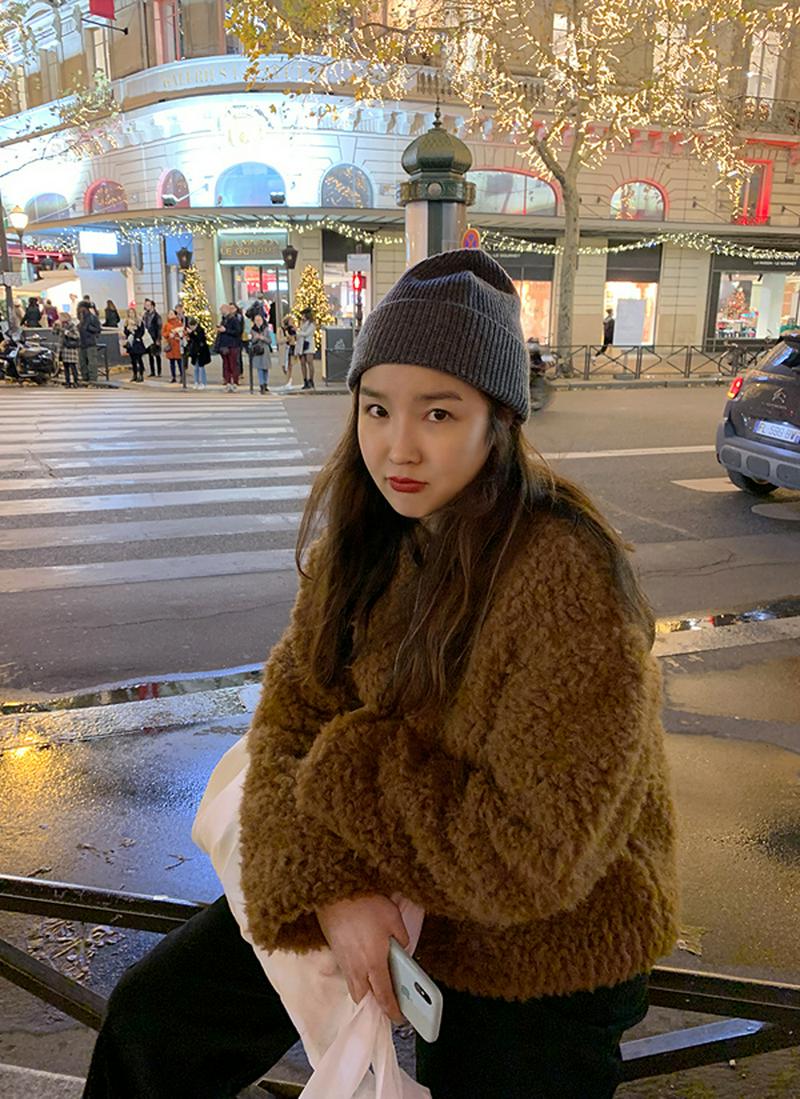 エコファージップアップジャケット(ブラウン)