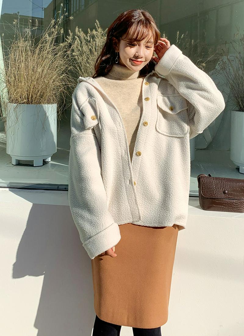 ボアシャツジャケット・全3色