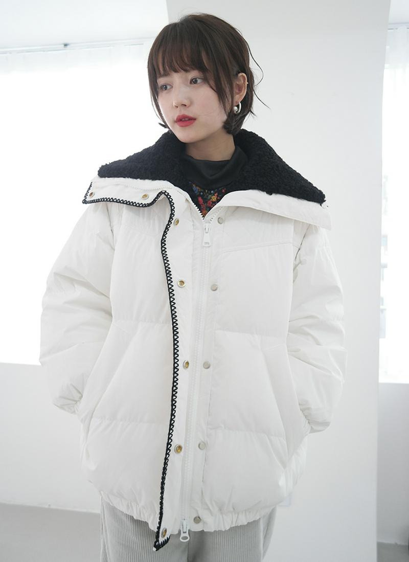 ステッチポイント2WAYダウンジャケット