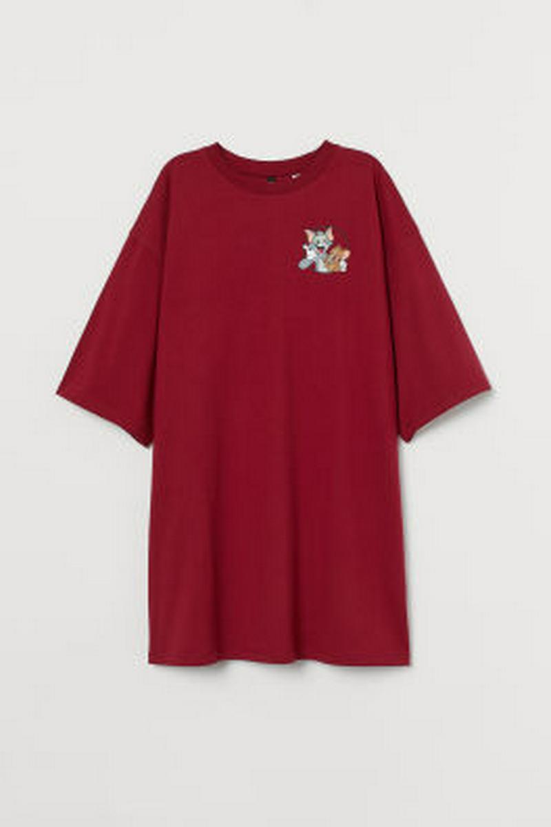 オーバーサイズTシャツワンピース