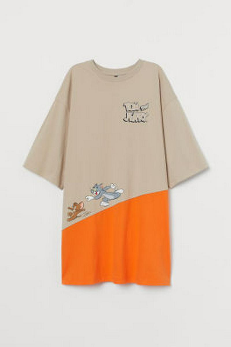 オーバーサイズTシャツワンピース