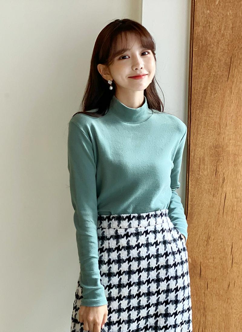 ハーフネックTシャツ・全7色