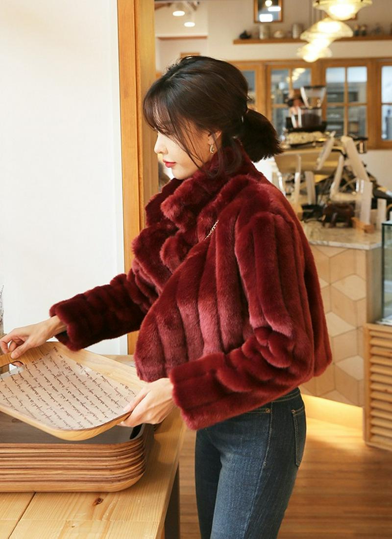 アクリルファーショートジャケット