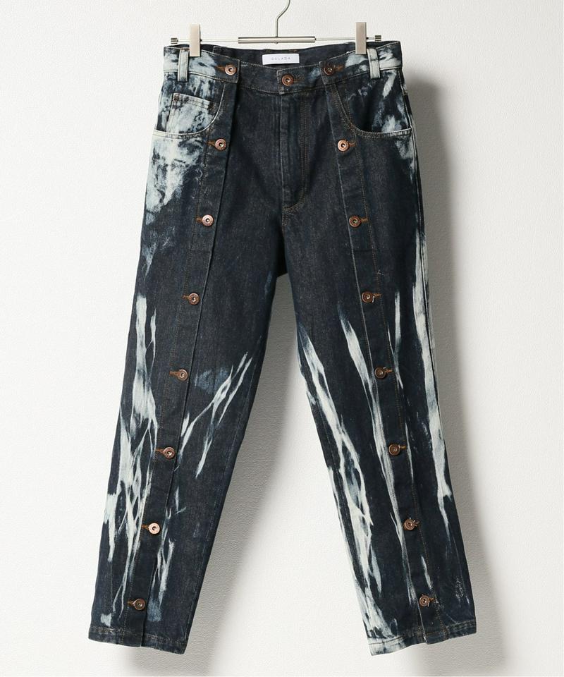 DELADA UNISEX TIE DYE JEANS WITH FRONT B