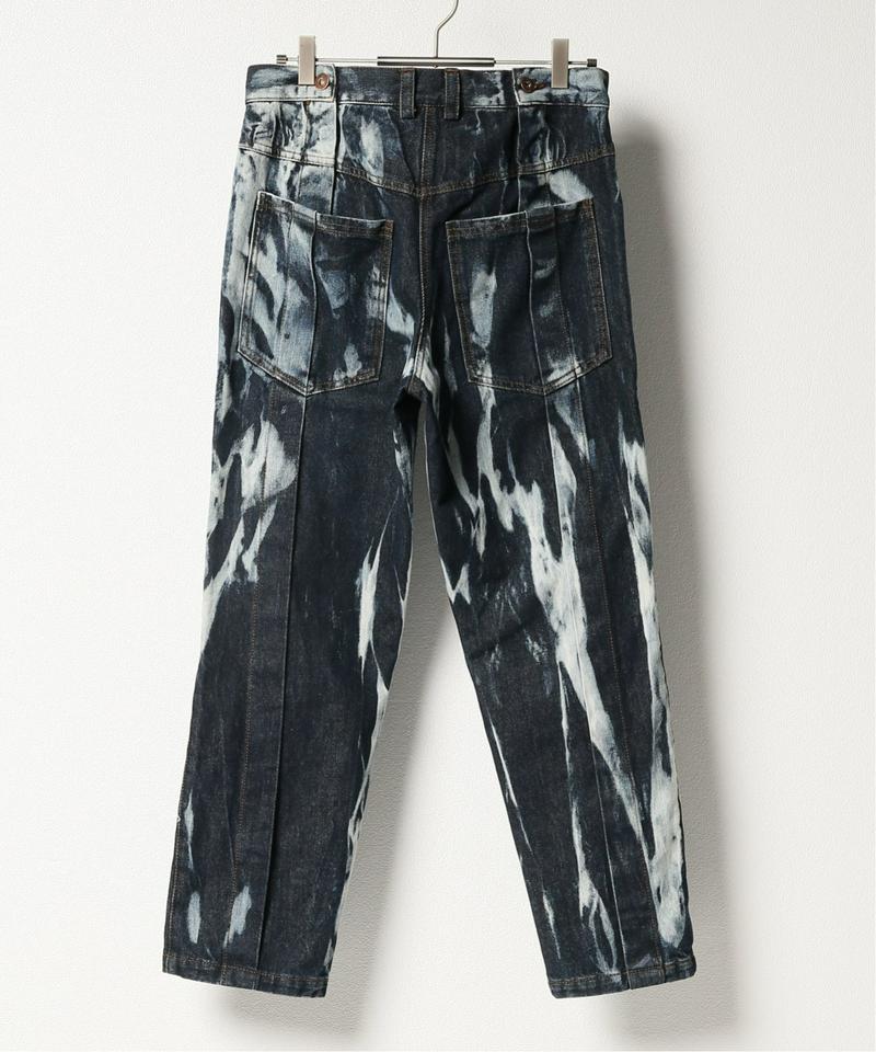 DELADA UNISEX TIE DYE JEANS WITH FRONT B