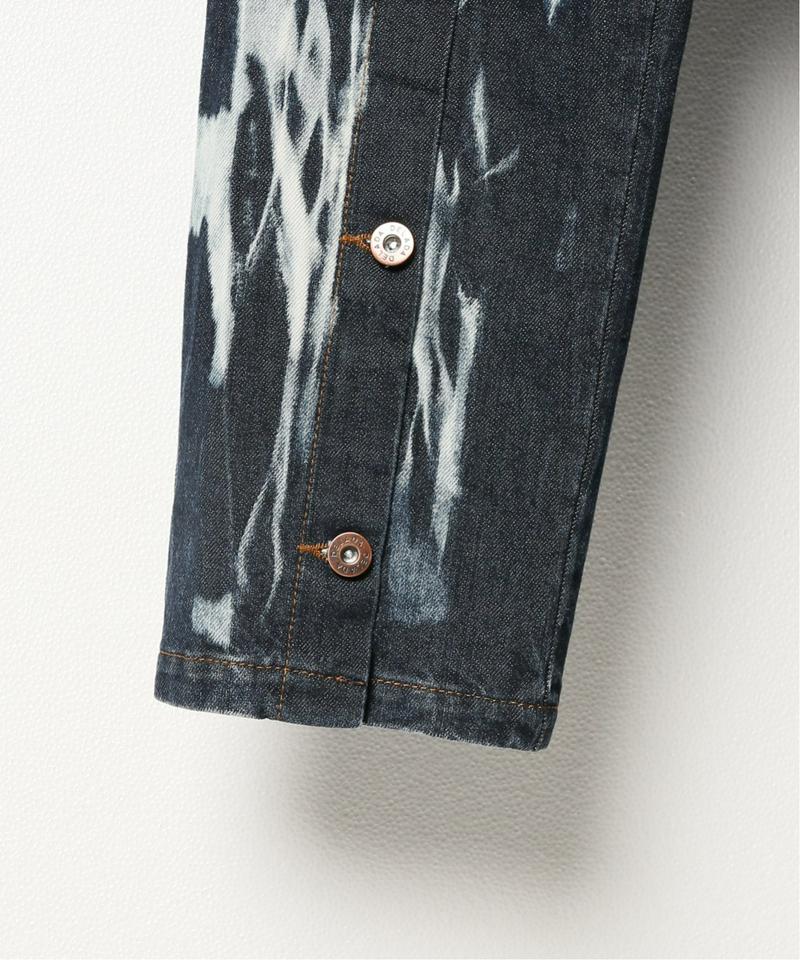 DELADA UNISEX TIE DYE JEANS WITH FRONT B
