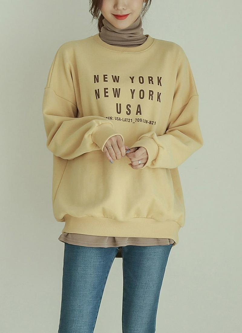 裏起毛NEWYORKスウェット