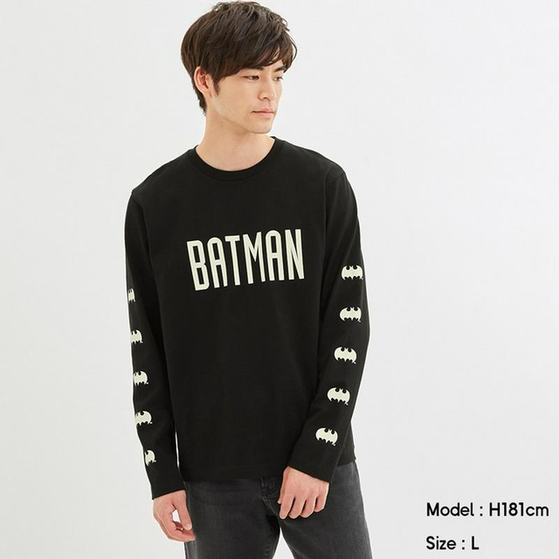 グラフィックT(長袖)BATMAN2+X