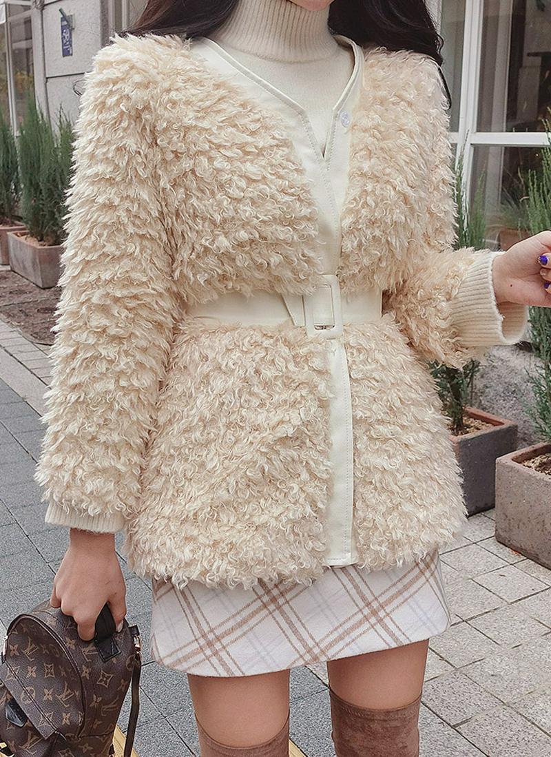 フェイクレザーエコファージャケット