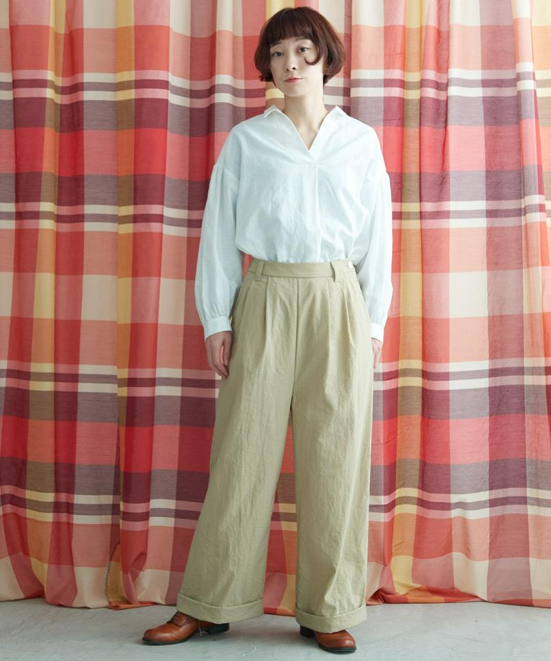●○高密度ナイロン　ルーズパンツ（Lene non finito）