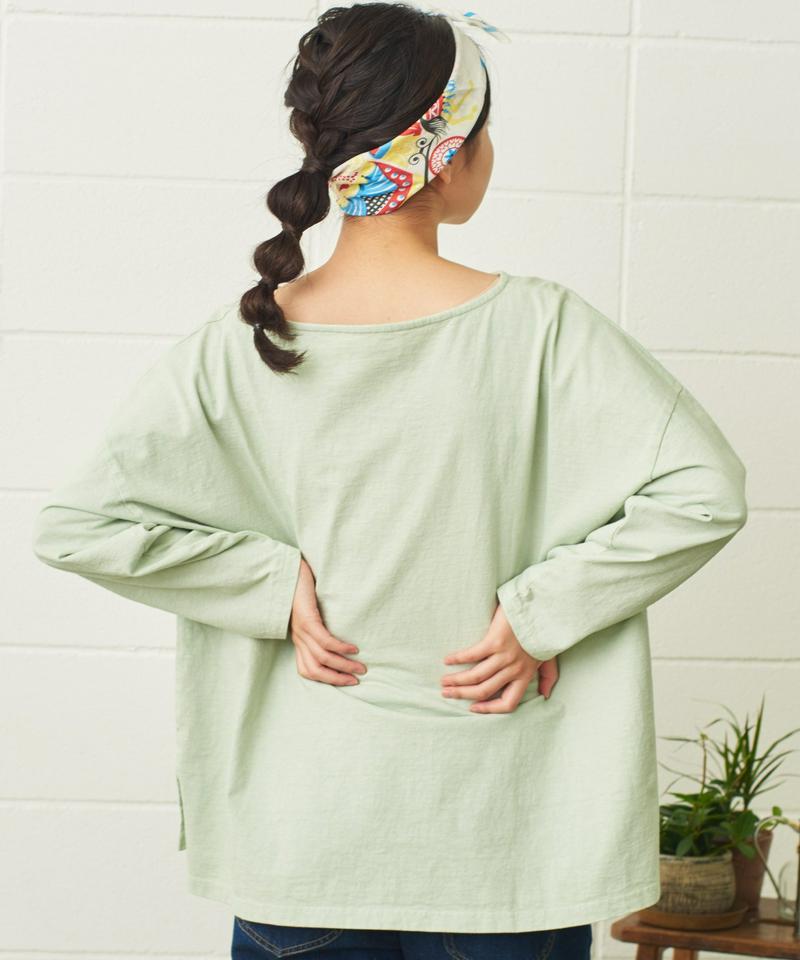 mat　USA18/- ゆったりプルオーバー（mat quotidien）