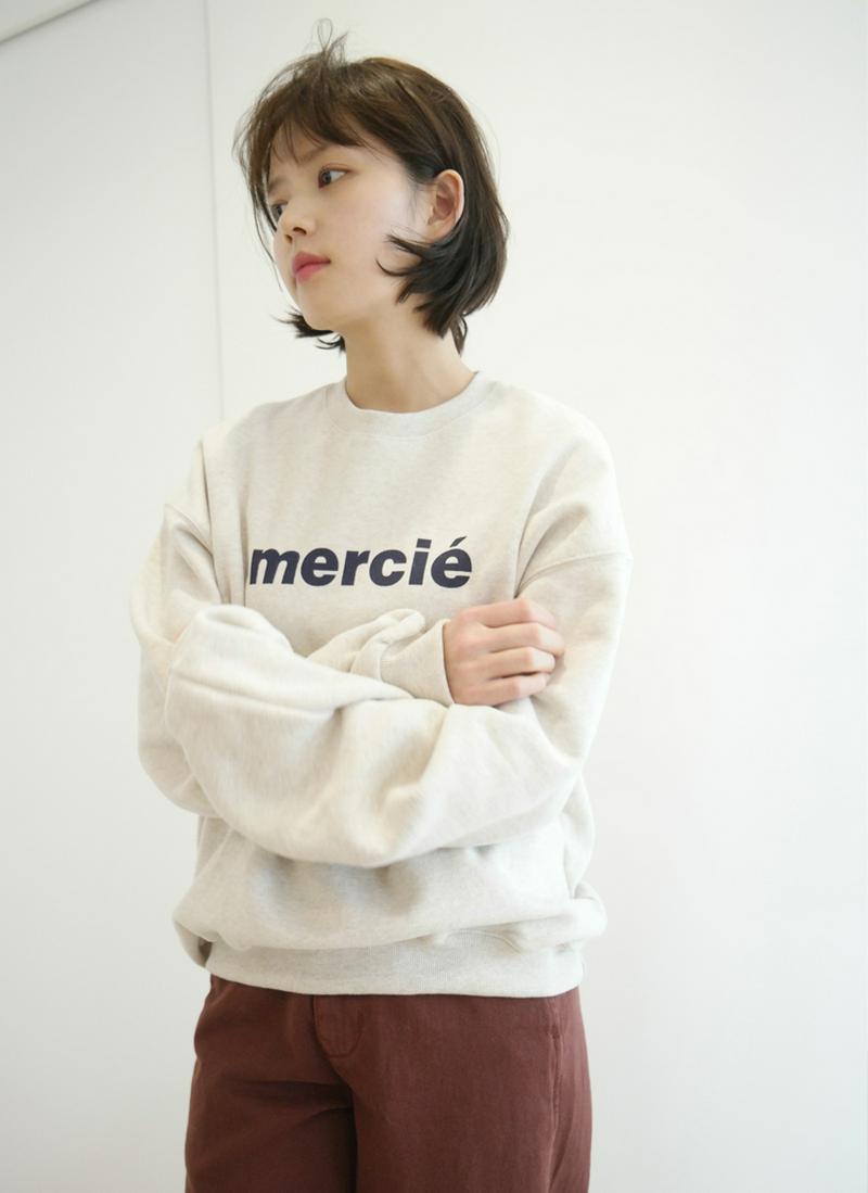 mercie裏起毛スウェット