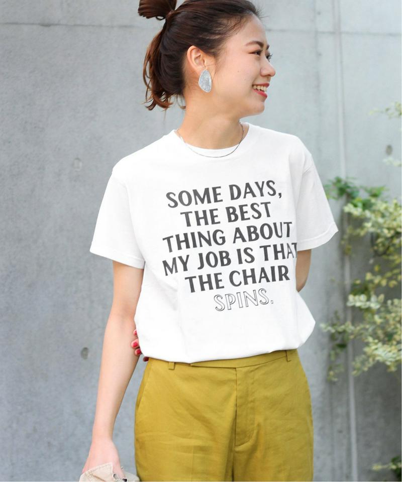 プリントロゴTシャツ◆