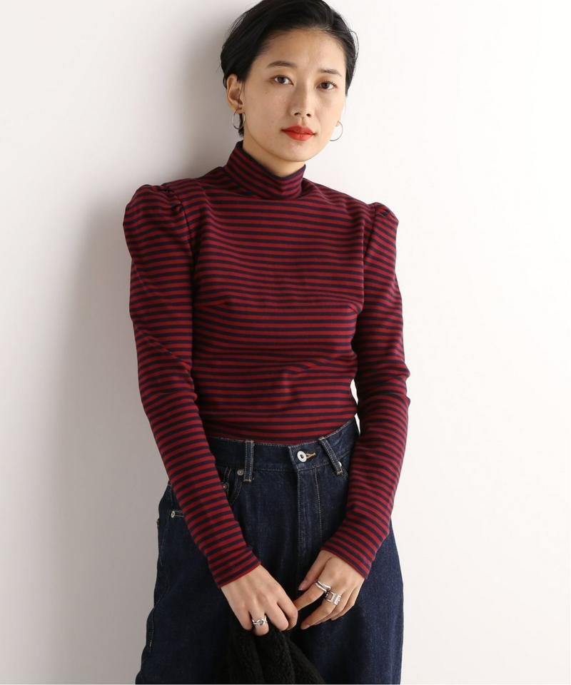 【pushBUTTON/プッシュボタン】border tops:カットソー