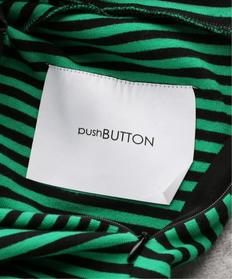 【pushBUTTON/プッシュボタン】border tops:カットソー