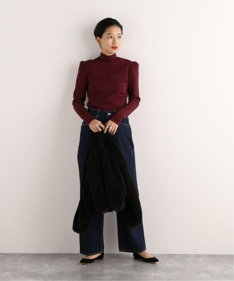 【pushBUTTON/プッシュボタン】border tops:カットソー