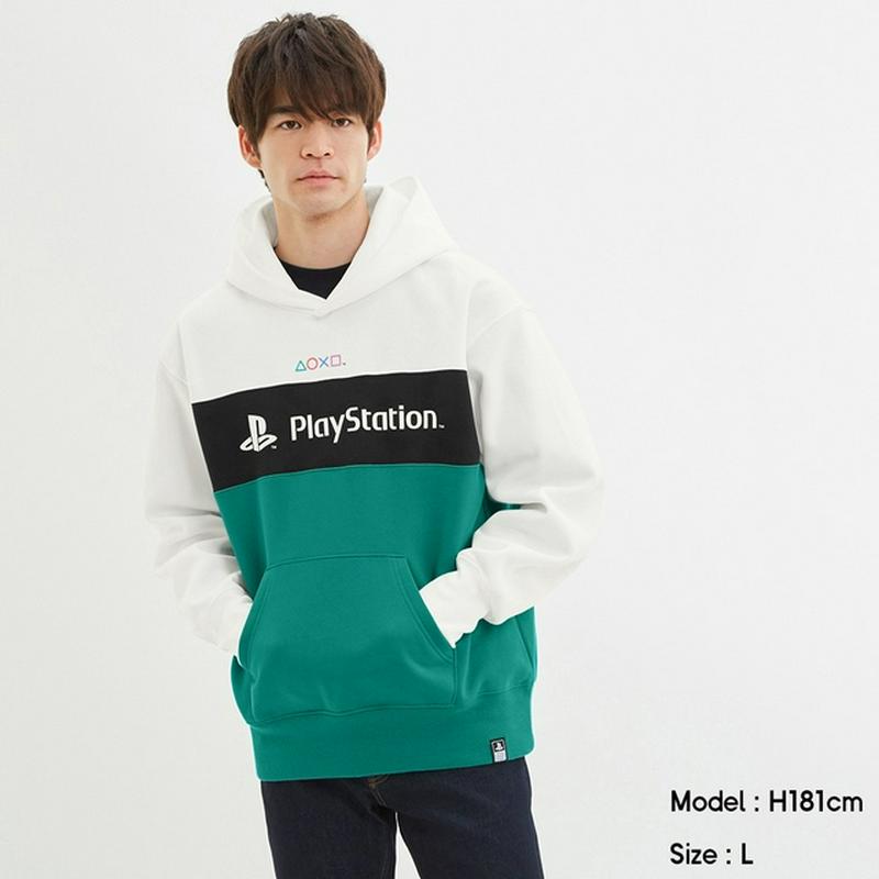 ビッグスウェットプルパーカ(長袖)"PlayStation"　2