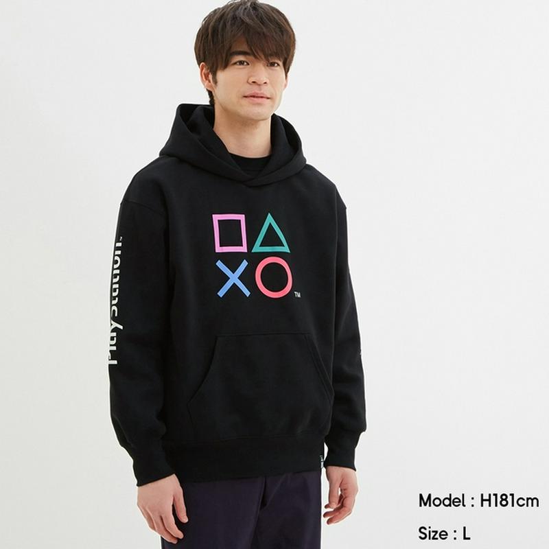 ビッグスウェットプルパーカ(長袖)"PlayStation"　1