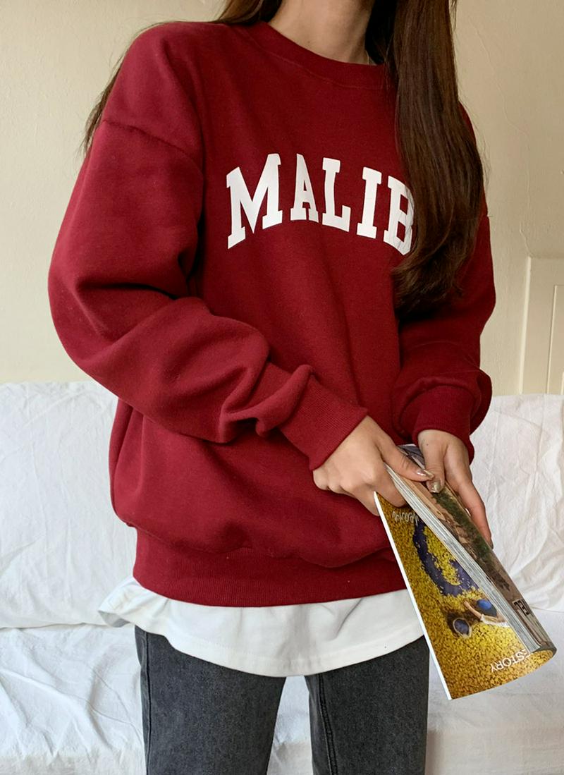 裏起毛MALIBUスウェット