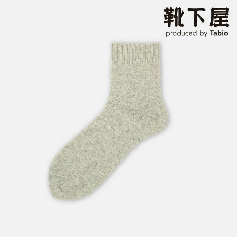 【全品送料無料～6/26 09:59迄】【あす楽】【公式 Tabio】 ウール混アンゴラベタロークルーソックス / 靴下屋 靴下 タビオ くつ下 レディース 黒 日本製